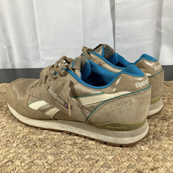 Reebok GL 2620 Light Brown Blue Men\'s Size  10.5 main image 12